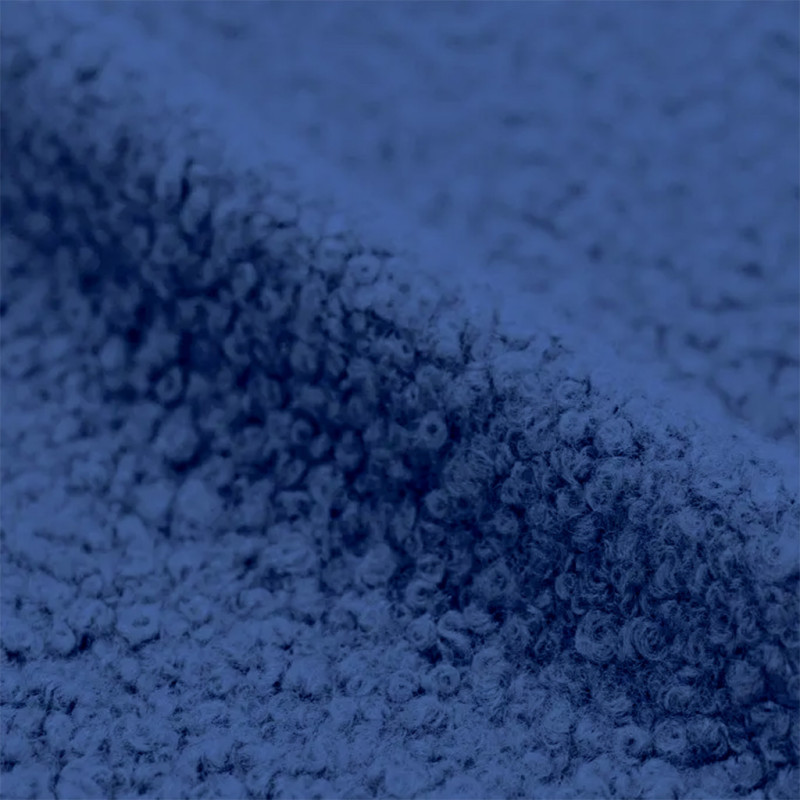 Curly Fleece COBALT Cobalt